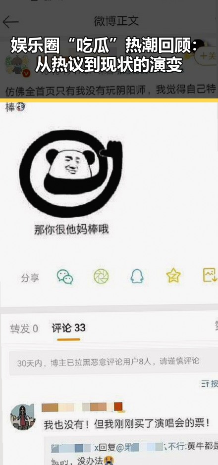 娱乐圈“吃瓜”热潮回顾：从热议到现状的演变